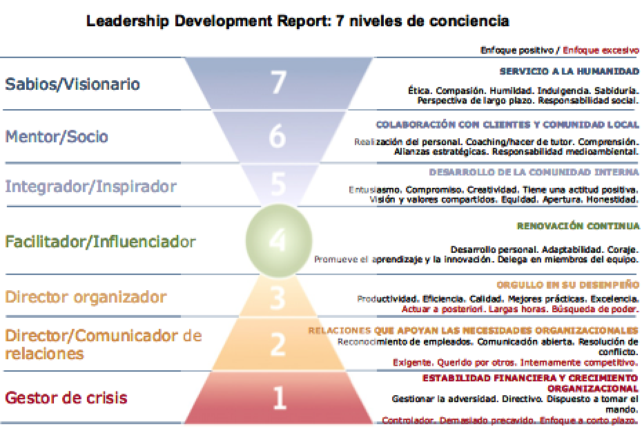 herramienta LDR (Leadership Development Report) de Barrett Values Centre